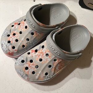 CROCS Floral Clogs